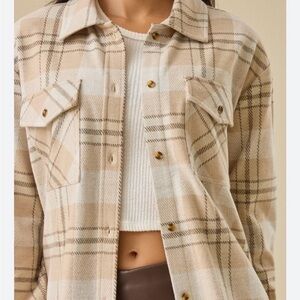 Altar'd State Plaid Shacket